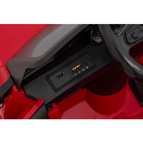 Autko na akumulator dla dzieci Audi SQ8 Czerwony BRD-2168.CR